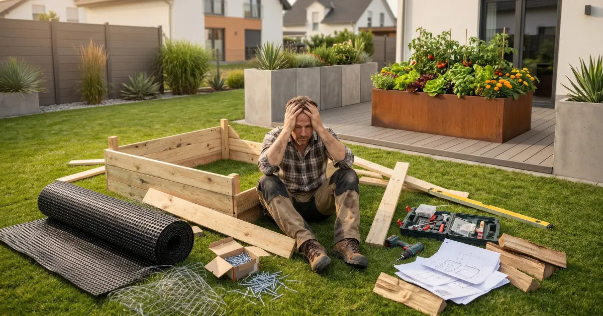 Hochbeet selber bauen vs. kaufen