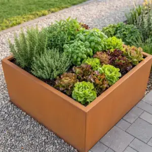 Hochbeet quadratisch 70 x 70 x 70 cm