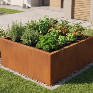 Hochbeet quadratisch 60 x 60 x 50 cm