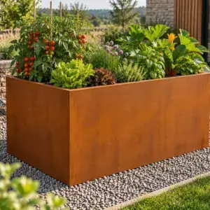 Hochbeet rechteckig 120 x 80 x 80 cm