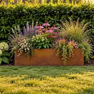 Hochbeet rechteckig 100 x 50 x 30 cm
