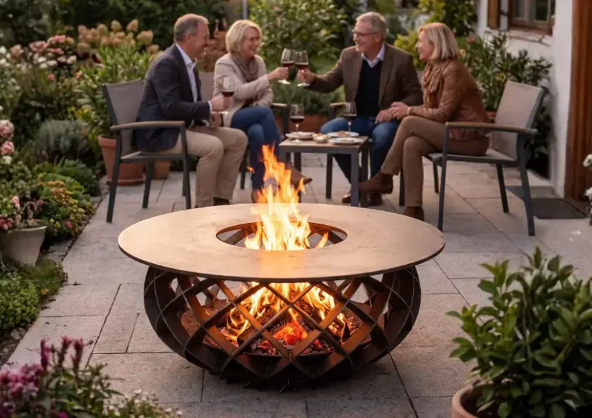 Feuerschale Garten